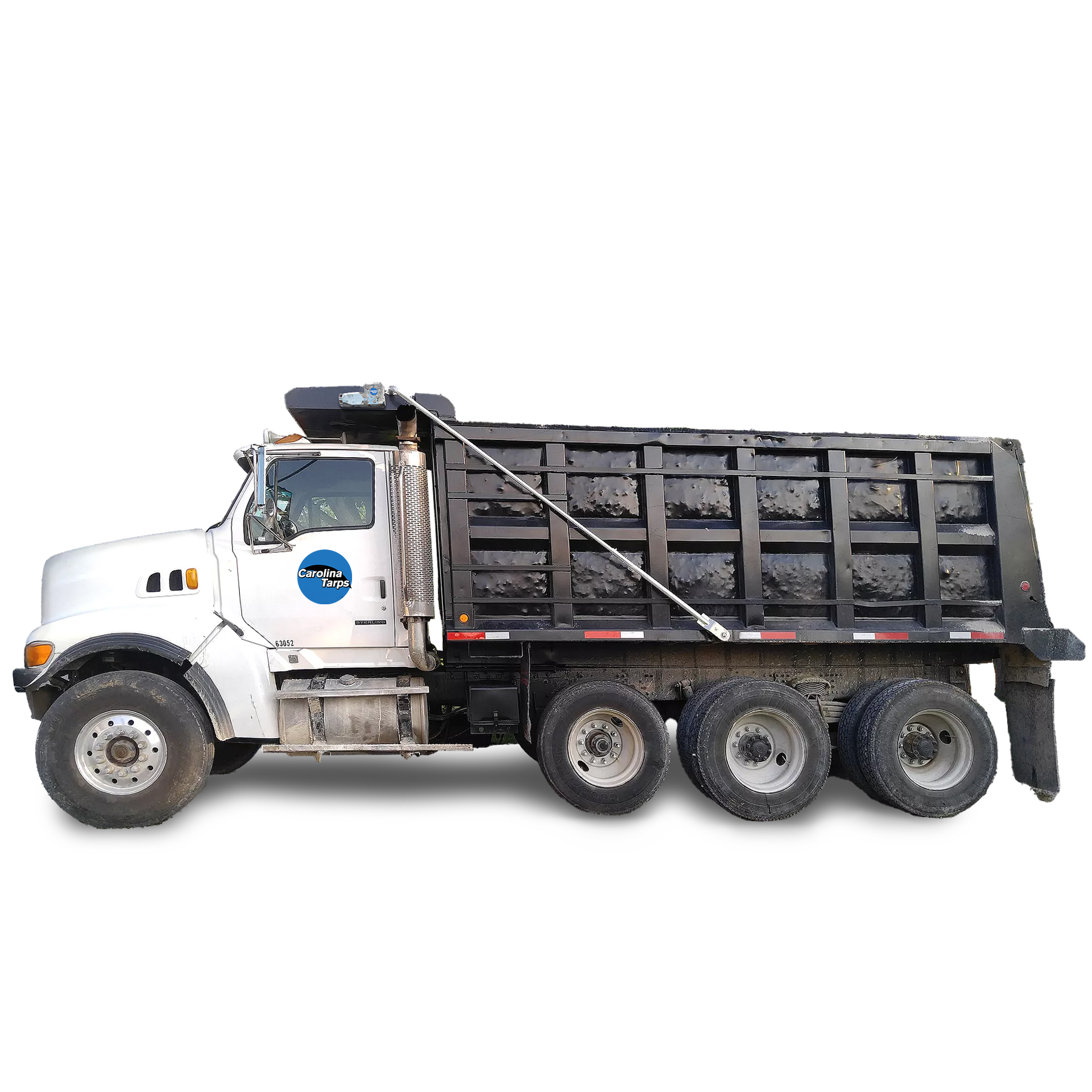 Dump Truck Tarp System | Electric 4 Spring STEEL Tarp Kit | Fits up to 20' Long and 102 Wide