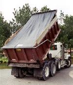 7' 6 x 20' Vinyl 18oz Dump Truck Tarp