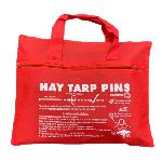 Hay Tarp Pins - (30) 12 Pins with Washers
