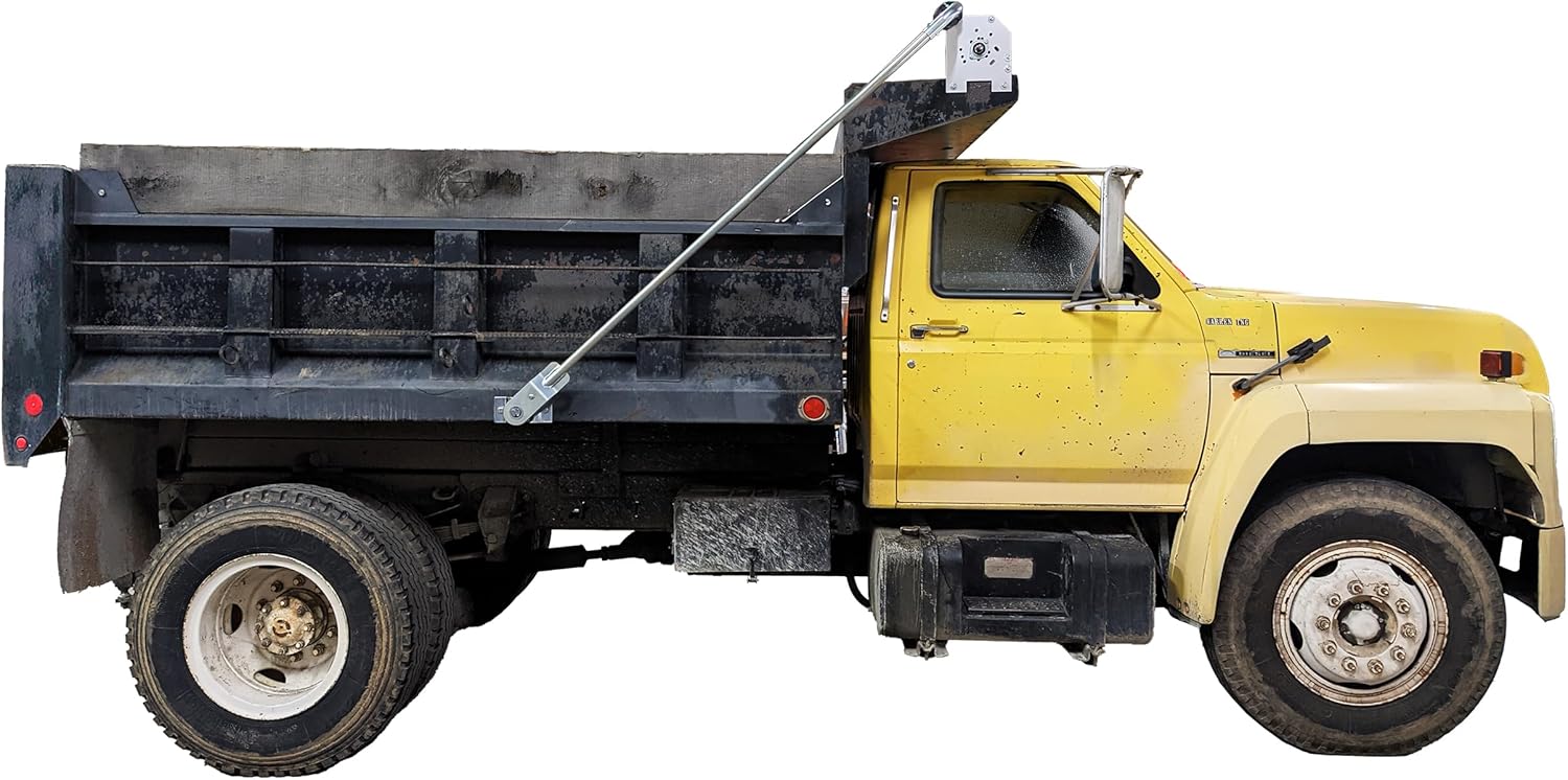 Dump Truck Tarp System | Electric 4 Spring STEEL Tarp Kit | Fits up to 18' Long and 95 Wide