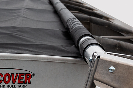 EZ-LOC HD Roll Tarp System for Trailers | 49  X 96" (Bows not included)