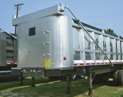 Dump Trailer Tarp System | Electric Underbody Aluminum Flip Tarp for Trailers Up To 28'