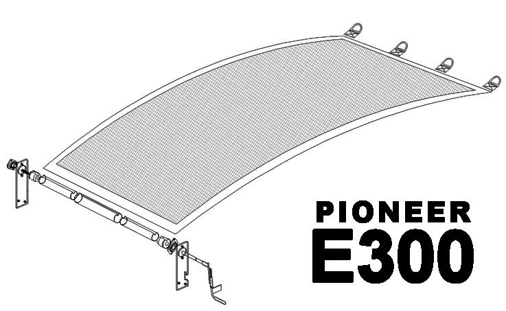 Pioneer E300 Deluxe Construction Tarping System - 12 to 15