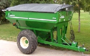 Grain Cart Premium Roll Tarp System - 9 wide, 18 long