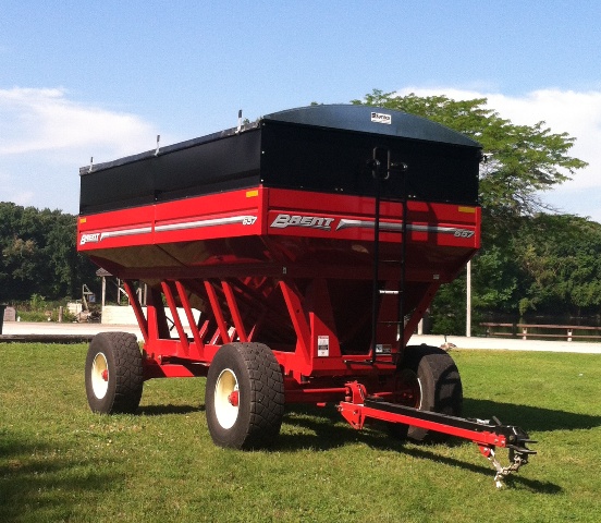 Grain Wagon Premium Roll Tarp System - 96" wide, 11 long