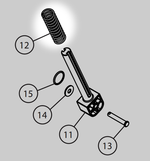 0715-619403 Aero (OEM) Conestoga II Compression Spring