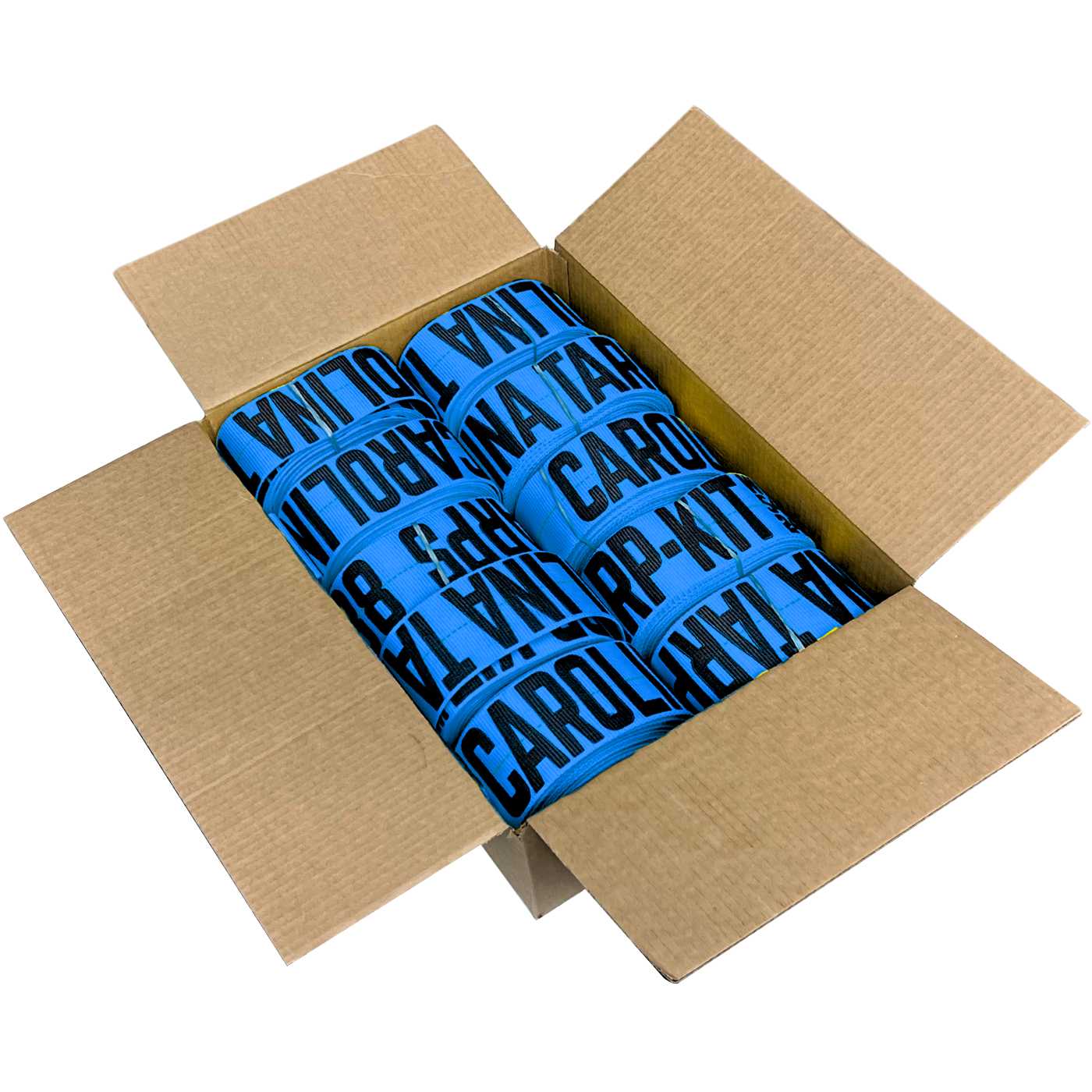Autofonder 4x30 Ft Heavy Duty Tie Down Straps – 10 Pack Blue Polyester Flatbed Trailer Straps, WLL 5400 Lbs, With Flat Hooks - View #4