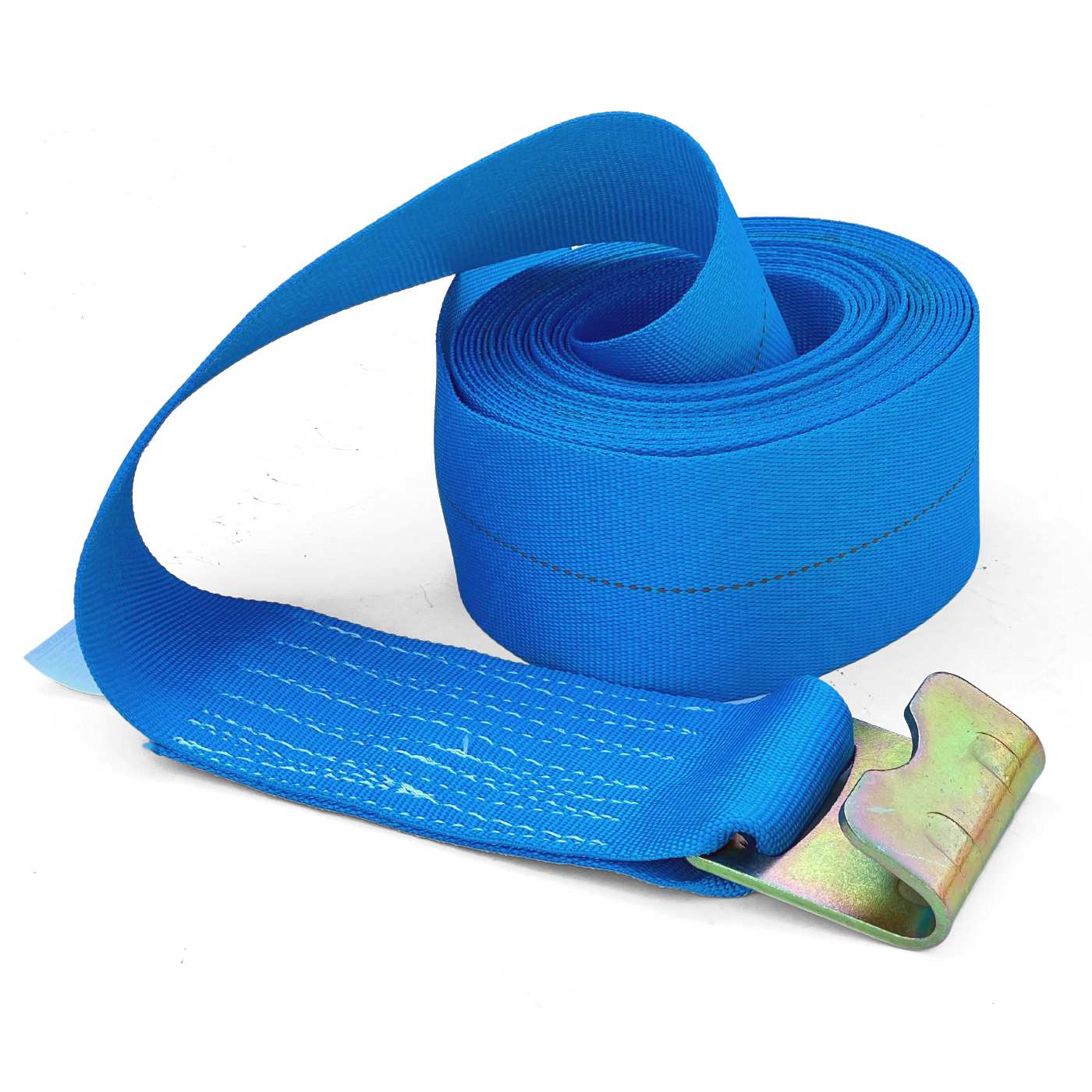 10 pack - Blue Flatbed Straps 4