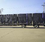 Lightweight Flatbed Tarp - 8' Drop 24' x 27' with Rain Flaps (ONE YEAR WARRANTY)
