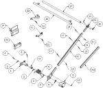 Michel's (OEM) 19/32 Pivot Arm (28' to 32') Assembly Parts