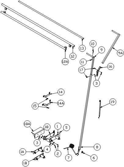 Michel's (OEM) Econo / Elbow / Ultra Pivot Arm Assembly Parts