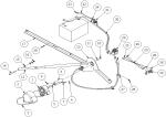 Michel's (OEM) Farm Box Side Roll Electrical Rocker Switch Components