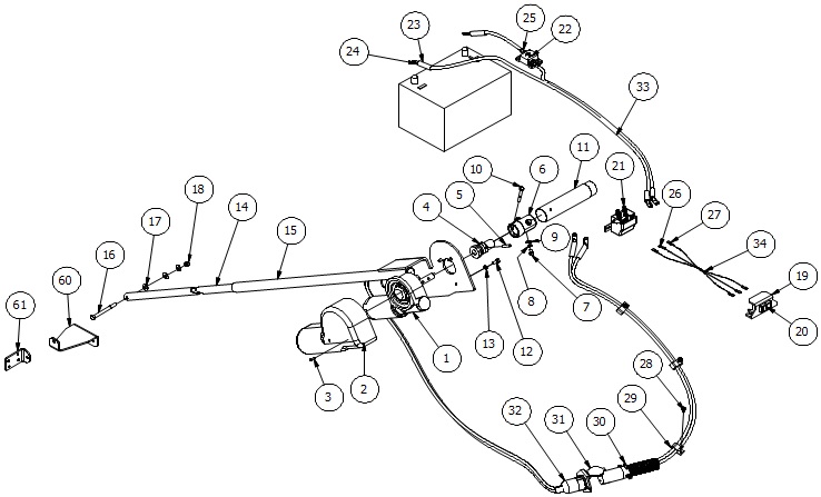 Michel's (OEM) Semi Trailer Side Roll Electrical Rocker Switch ...