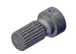 Roll-Rite (OEM) 103725 Bolt on Spline Shaft to convert a 3 Axle