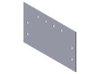 Roll-Rite (OEM) 103813 Bracket, AL Plate for Top Mount Pivot Box Mount