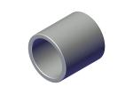 Roll-Rite (OEM) 18131 Bolt, 1/2 x .620 x .650 steel spacer (to reuse Ribbed Neck Carriage) with 18295