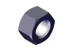 Roll-Rite (OEM) 18649 Nut, 1/2-20 Flange Nylock Zinc - BenLee Stroke Limiting Nut