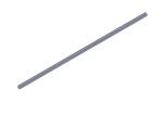 Roll-Rite (OEM) 31010 Axle, 79 Pre-Threaded Tarp Axle