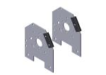 36340 Roll-Rite (OEM) Bracket, Aluminum Mounting Brackets - PAIR