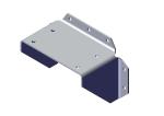 Roll-Rite (OEM) 47200 Bracket, AL for Mounting Top Mnt Pivot to Vertical Surface