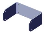 Roll-Rite (OEM) 47279 Bracket, Inner Mounting Bracket for Ext Pivot on End dump