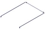 Roll-Rite (OEM) 76840 Bow Set, Long Tension Bow 98 Wide Top Tube w/ 130 Long Side Arms