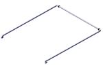 Roll-Rite (OEM) 76850 Bow Set, Long & Wide Tension Bow 103 1/2 Top Tube w/ 130 Long Side Arms