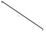 Roll-Rite (OEM) 78300 Hold Down Bar Assembly - 80 (DB11HDBA)