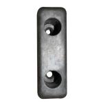 AFB-BMP-40000000 Tarpstop (OEM) Rubber Dock Bumper - 3-3/4 Hole Spacing - 2-1/2 Wide x 6-3/4 Tall x 4-1/8 Deep