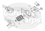 0815-660855 Aero (OEM) 1/2-13 Zinc Nylock nut