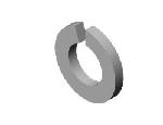 Agri-Cover 10903 3/8 Zinc Plated Lock Washer