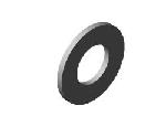 Agri-Cover 10911 7/16 Zinc Plated Flat Washer