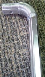 95 Aluminum Side Arm w/ 90 degree corner