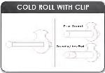 Mountain K0524 Plain Round Cold Roll with Clip, 24