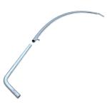 Adjustable Steel Tarp Bow for 96 Wide Container - 1 Bow, 3/4 Shanks