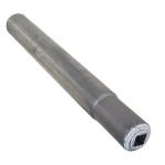 Square-Key Crank Adapter with Welded Gudgeon for 2 Roll Tubes