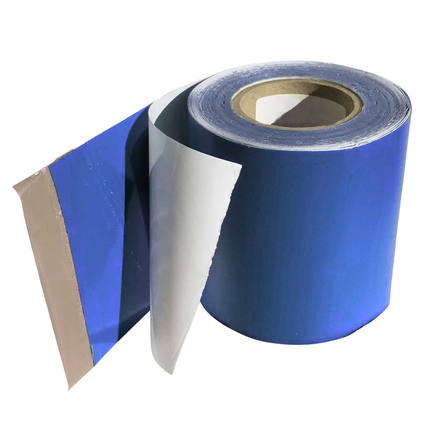 Tarp Repair Tape (6 x 50' Roll) - Vinyl Tarp Tape, Blue