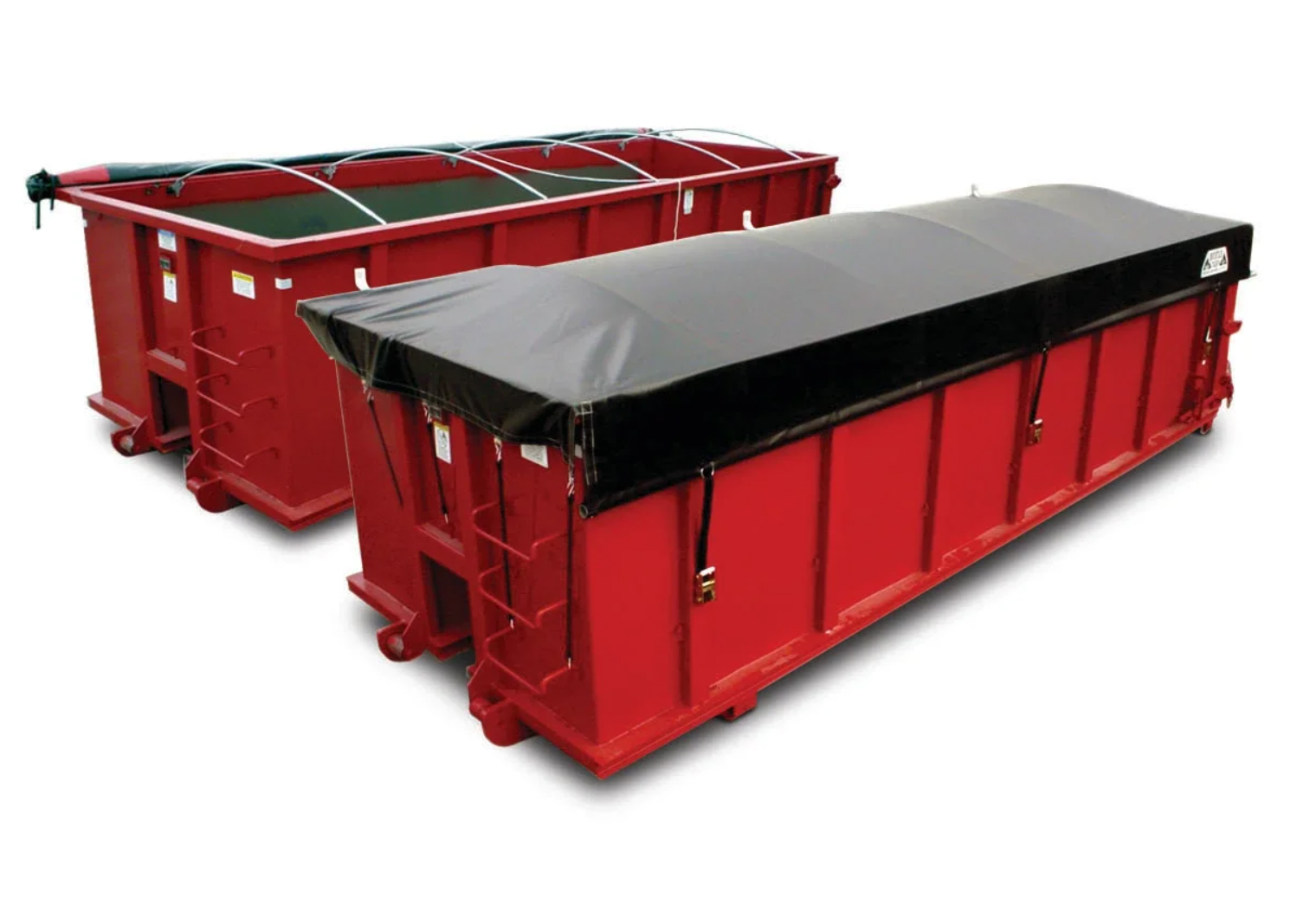 Roll Off Container Tarp Kit - Side Roll Tarp for Dumpsters (Include O.D.) - Mountain CNTRK96