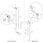 1100812 Shur-Co (OEM) Short Shur-Lok® Crank Arm Kit