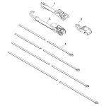 1118525 Shur-Co (OEM) Ridge Strap Kit w/Hook - 24'