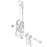 1122793 Shur-Co (OEM) Stainless Ratchet Strap Assy - 42 x 1